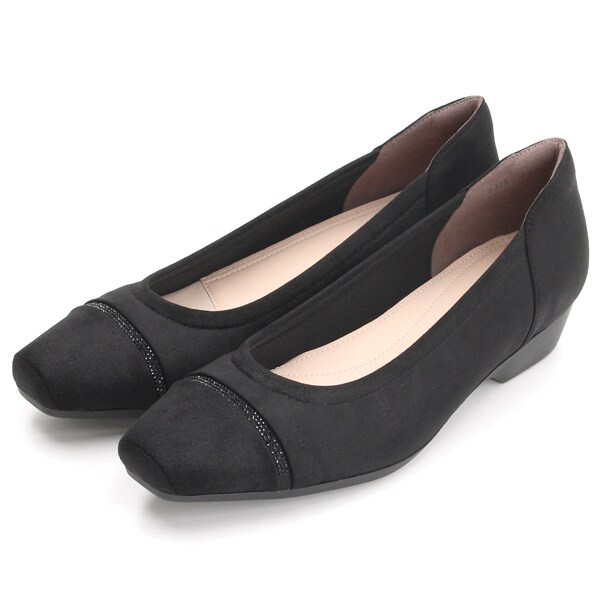 ユニティー（unity）/スクエアトゥソフトパンプス