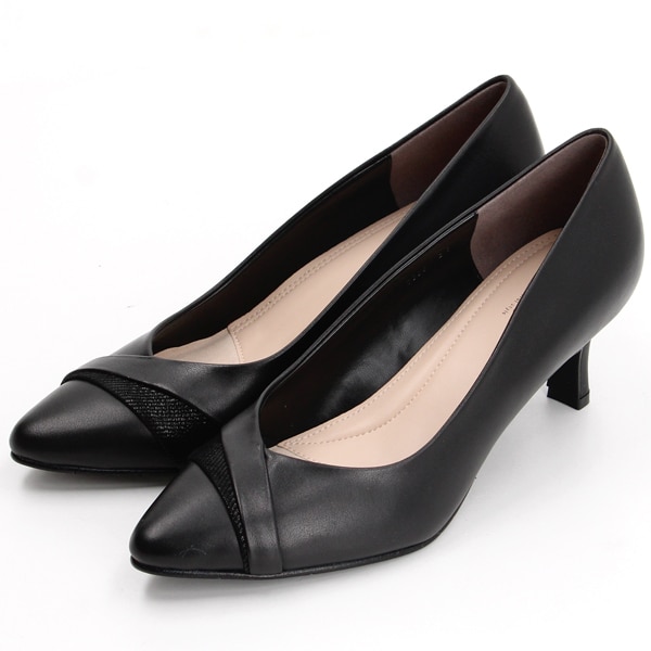 ユニティー（unity）/ポインテッドトゥデザインパンプス