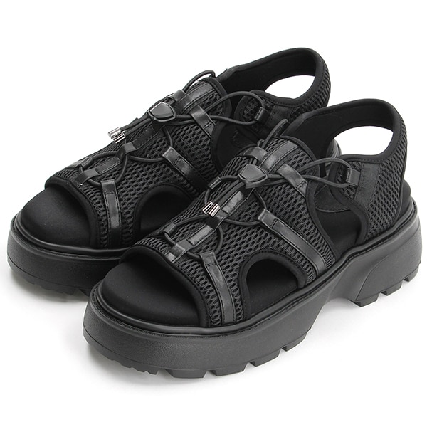 ユニティー（unity）/厚底メッシュカバードサンダル