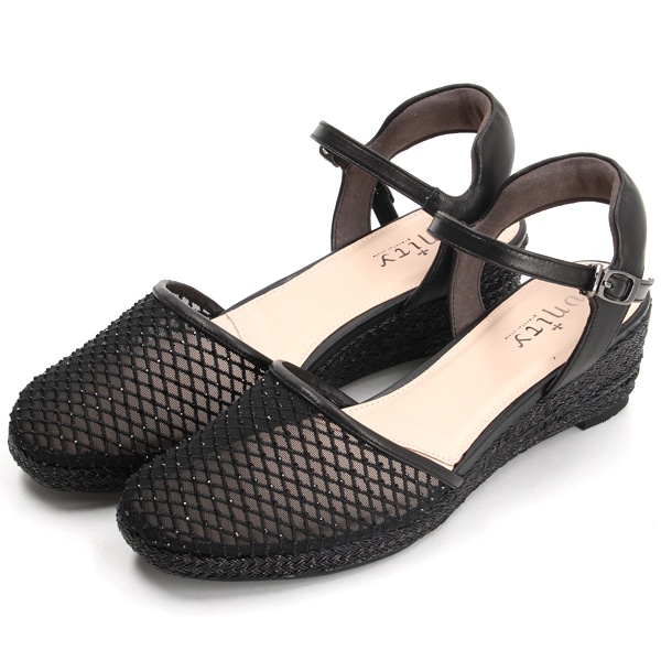 ユニティー（unity）/アンクルストラップチュールパンプス