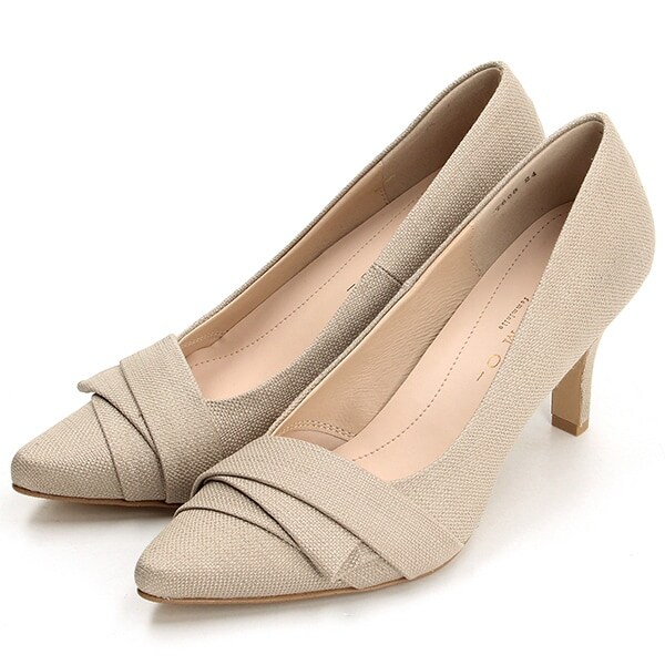 メルモ（MELMO）/ポインテッドトゥデザインパンプス