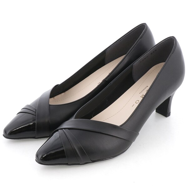 メルモ（MELMO）/ポインテッドトゥデザインパンプス