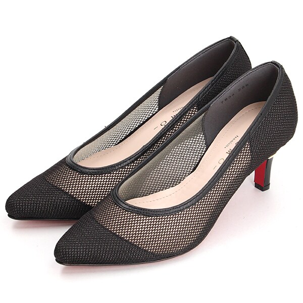 メルモ（MELMO）/ポインテッドトゥチュールパンプス