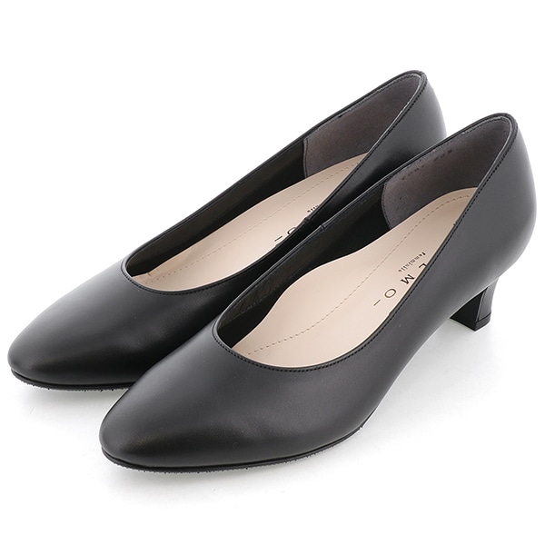 メルモ/ラウンドトゥプレーンパンプス