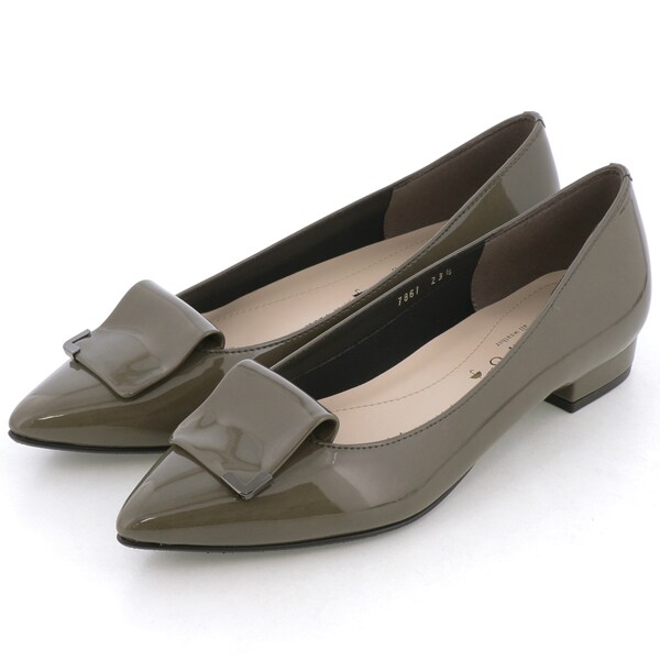 メルモ/オールウェザー対応モチーフカッターパンプス