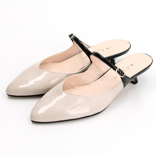 メルモ（MELMO）/ストラップミュールパンプス