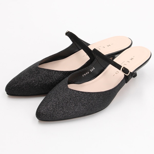 メルモ（MELMO）/ストラップミュールパンプス