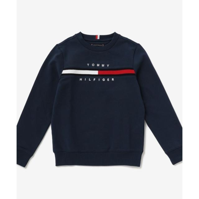 トミー ヒルフィガー（Tommy Hilfiger）/BOYS フラッグロゴトレーナー