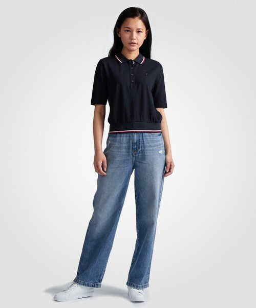 トミー ヒルフィガー（Tommy Hilfiger）/グローバルストライプポロシャツ_3
