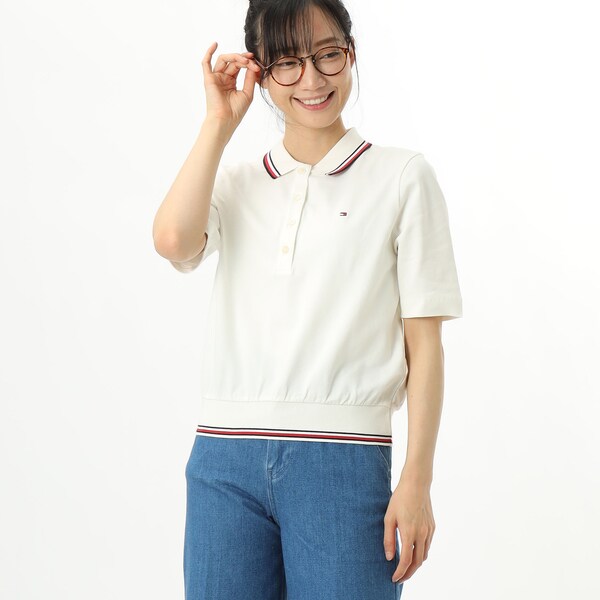トミー ヒルフィガー（Tommy Hilfiger）/グローバルストライプポロシャツ_4