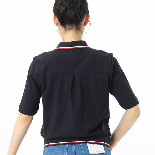 トミー ヒルフィガー（Tommy Hilfiger）/グローバルストライプポロシャツ_6