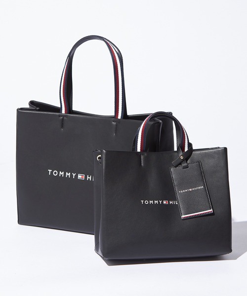 トミー ヒルフィガー（Tommy Hilfiger）/THミディアムショッパートート