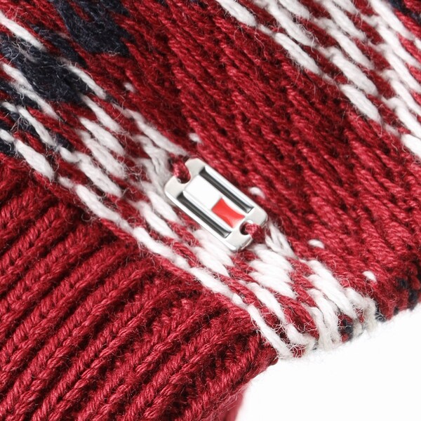 【トミーヒルフィガー】タータンチェックコットンクルーネックセーター TOMMY HILFIGER（トミーヒルフィガー）の「タータンチェック