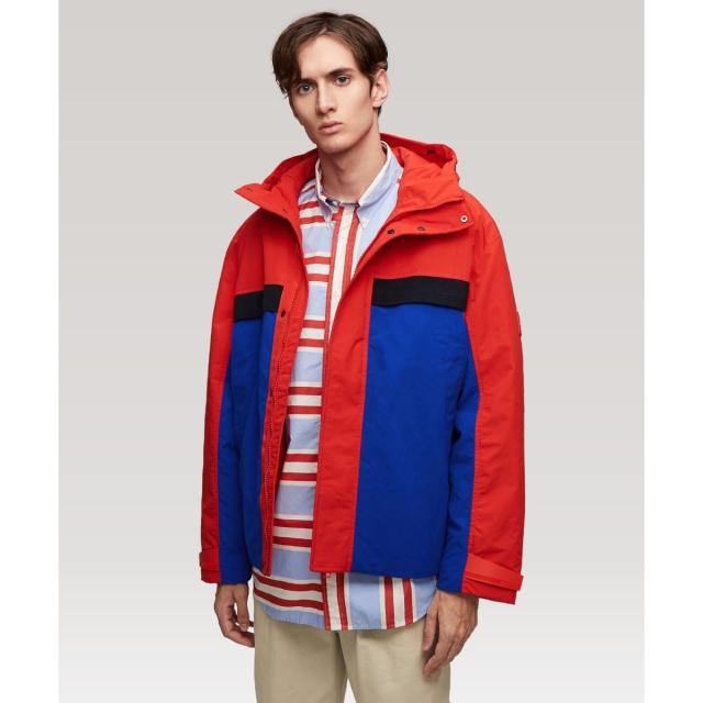 トミー ヒルフィガー（ ）/PORTLAND TEXTURE CLR BLOCK JKT