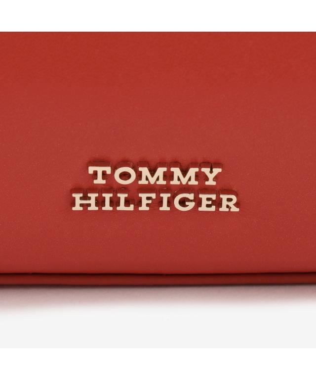 トミー ヒルフィガー（Tommy Hilfiger）/プッシュロックレザーフラップショルダーバッグの通販は