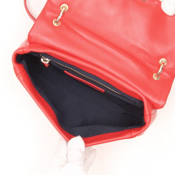 トミー ヒルフィガー（Tommy Hilfiger）/プッシュロックレザーフラップショルダーバッグの通販は