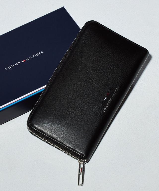 トミー ヒルフィガー（Tommy Hilfiger）/プレミアムレザージップウォレットの通販は 16,280円