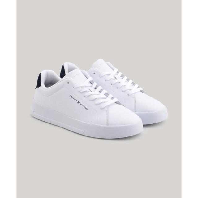 トミー ヒルフィガー（Tommy Hilfiger）/コートレザーグレインスニーカーの通販は