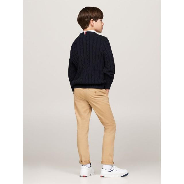 トミー ヒルフィガー（Tommy Hilfiger）/BOYS エッセンシャルケーブルセーター_3