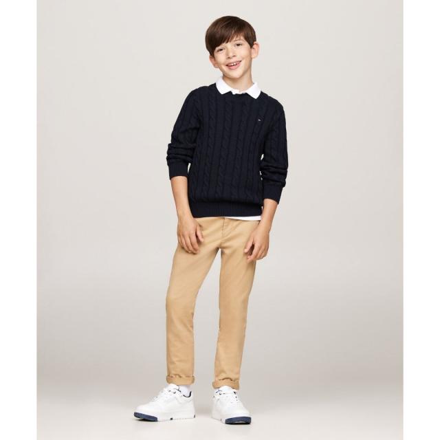 トミー ヒルフィガー（Tommy Hilfiger）/BOYS エッセンシャルケーブルセーター_5