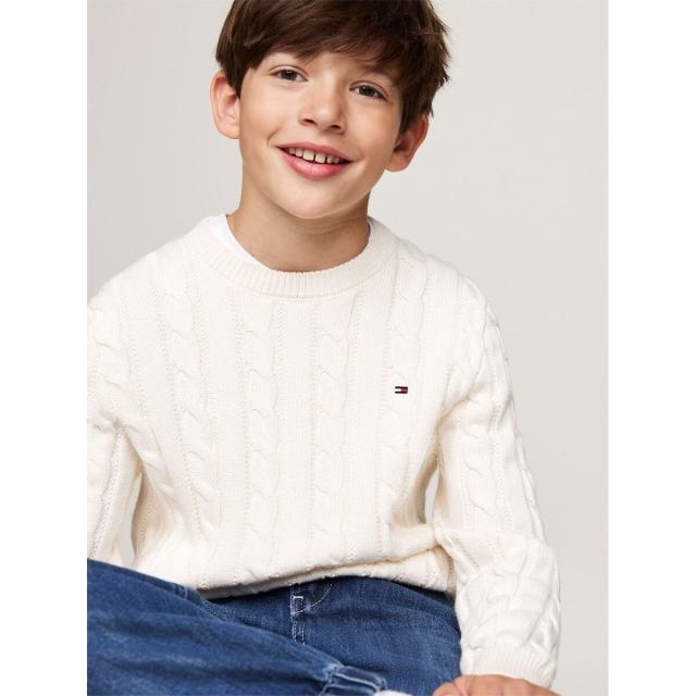 トミー ヒルフィガー（Tommy Hilfiger）/BOYS エッセンシャルケーブルセーター_9
