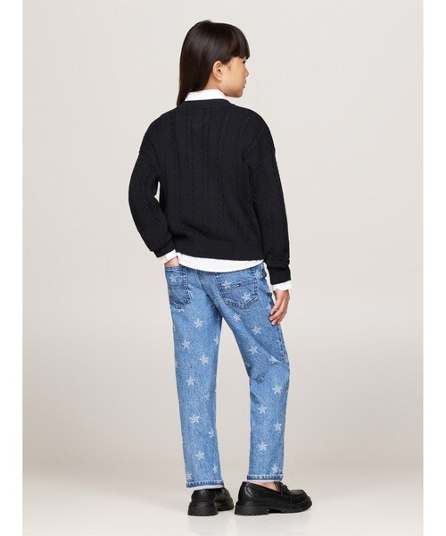 トミー ヒルフィガー（Tommy Hilfiger）/CABLE SWEATER Ivory Petal_6