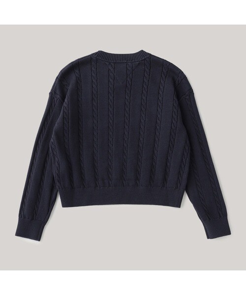 トミー ヒルフィガー（Tommy Hilfiger）/CABLE SWEATER Ivory Petal_15