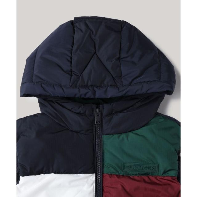 トミー ヒルフィガー（Tommy Hilfiger）/BOYS カラーブロックリップストップパデッドベスト_6