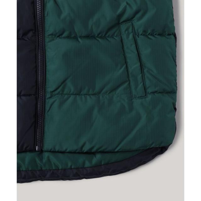 トミー ヒルフィガー（Tommy Hilfiger）/BOYS カラーブロックリップストップパデッドベスト_8