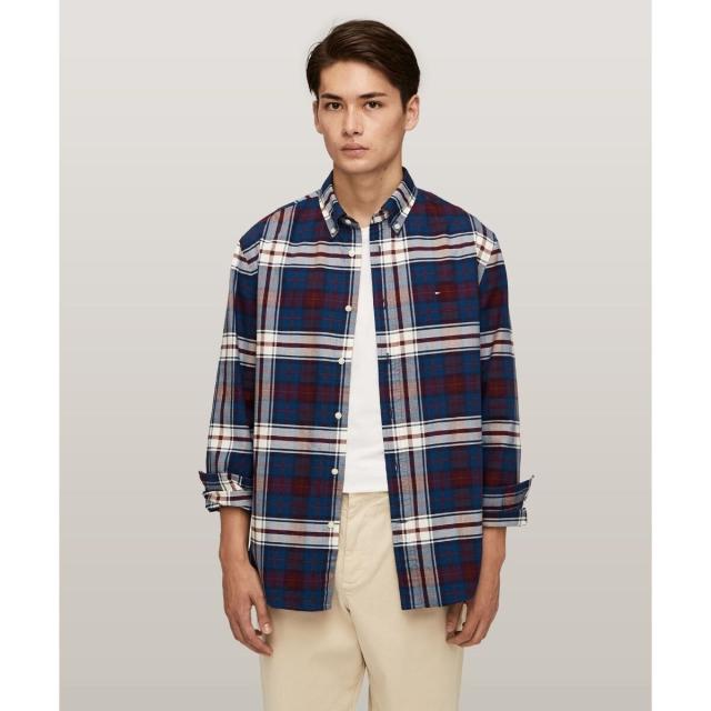 トミー ヒルフィガー（Tommy Hilfiger）/オックスフォードトミータータンシャツ_1