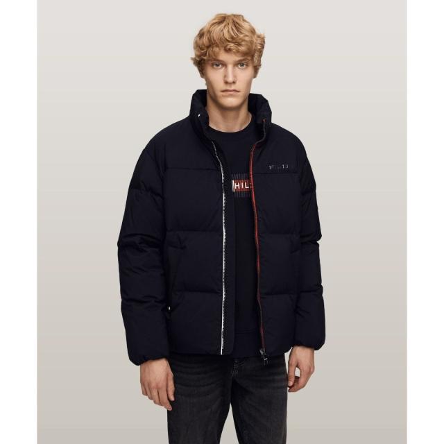 トミー ヒルフィガー（Tommy Hilfiger）/STND CLLR PFFR JCKT Gravity Greenの通販は