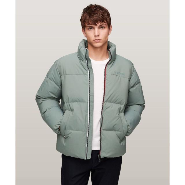 トミー ヒルフィガー（Tommy Hilfiger）/STND CLLR PFFR JCKT Gravity Greenの通販は