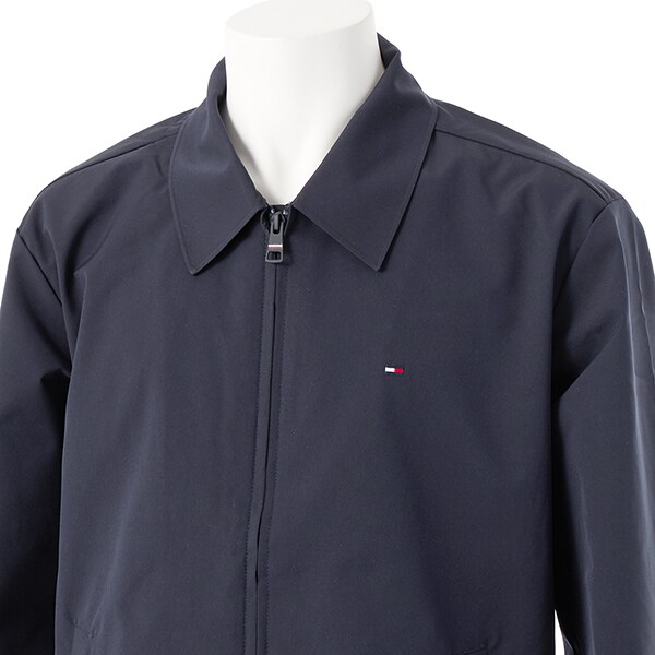   ジップアップアイビージャケット　M　トミー TOMMY HILFIGER ブルゾン アウター ジップアップアイビー