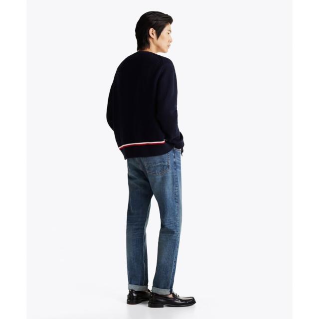 トミー ヒルフィガー（Tommy Hilfiger）/ストラクチャーグローバルストライプカーディガンの通販は