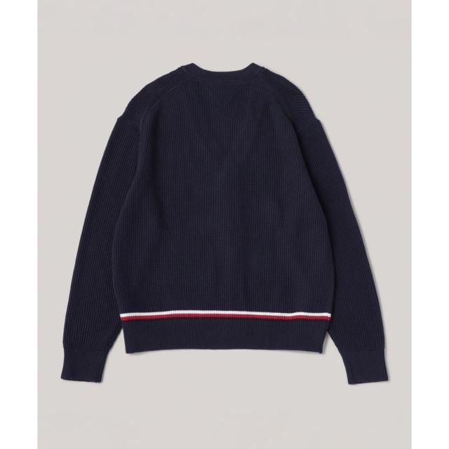 トミー ヒルフィガー（Tommy Hilfiger）/ストラクチャーグローバルストライプカーディガンの通販は