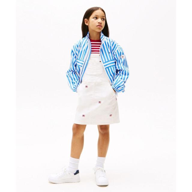 トミー ヒルフィガー（Tommy Hilfiger）/GIRLS ストライプウインドブレーカー_2