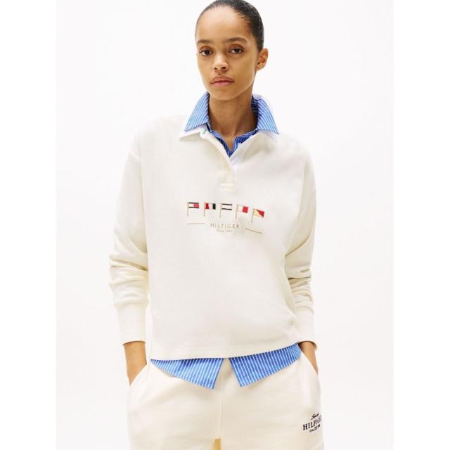 トミー ヒルフィガー（ ）/セイルフラッグリラックスロングスリーブポロ