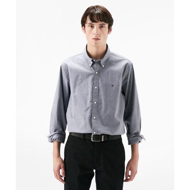 トミー ヒルフィガー（ ）/オックスフォードソリッドロングスリーブシャツ