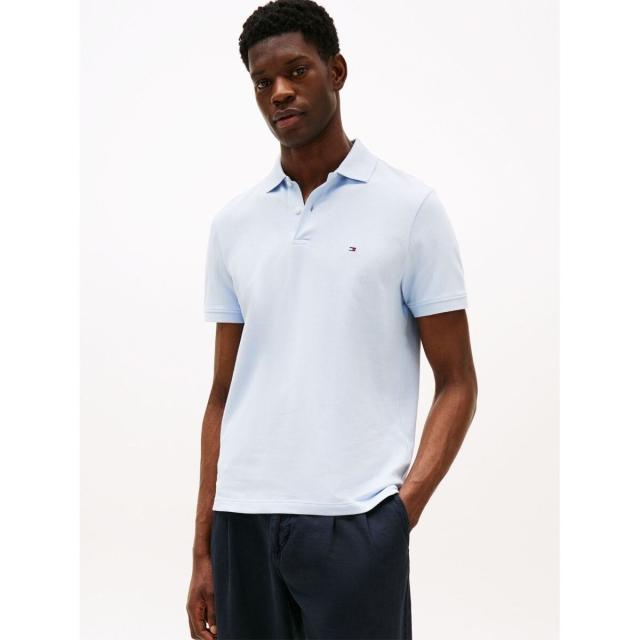 トミー ヒルフィガー（ ）/バーティカルストライプピケレギュラーポロシャツ