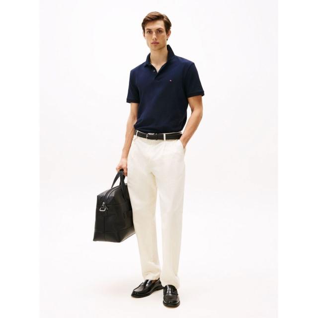 トミー ヒルフィガー（Tommy Hilfiger）/バーティカルストライプピケレギュラーポロシャツ_4