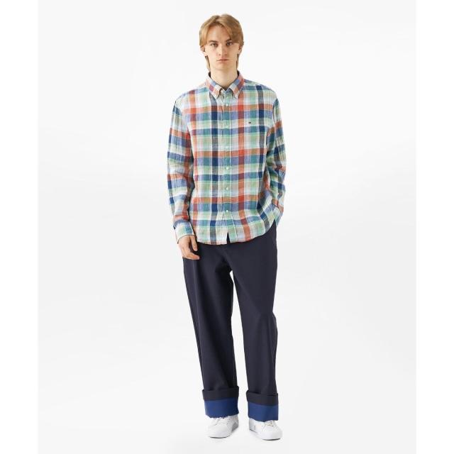 トミー ヒルフィガー（Tommy Hilfiger）/リネンサマーマドラスシャツ_2