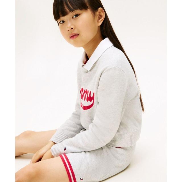 トミー ヒルフィガー（Tommy Hilfiger）/GIRLSバーシティニット