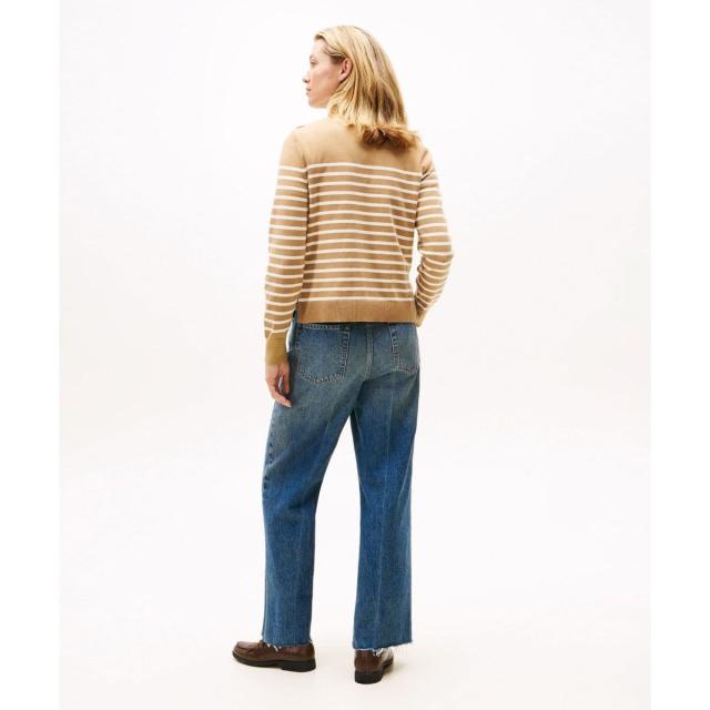 トミー ヒルフィガー（Tommy Hilfiger）/ゴールドボタンスウェットの