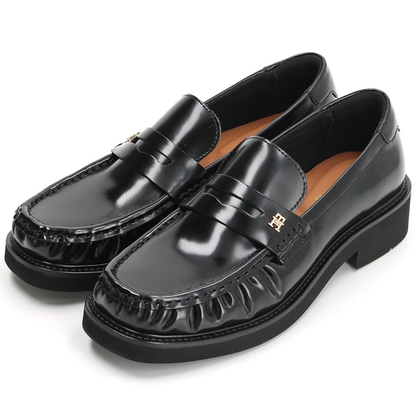 トミー ヒルフィガー（ ）/スクエアトゥアブラジバートローファー