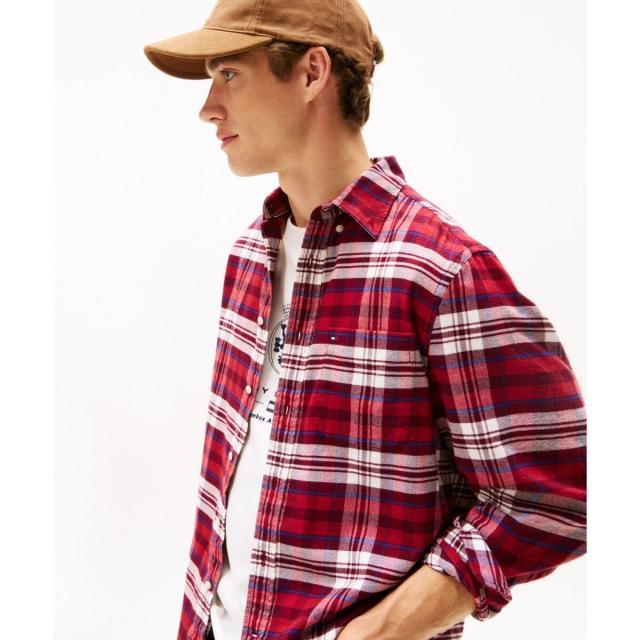 トミー ヒルフィガー（Tommy Hilfiger）/ヒーローフランネルタータンチェックシャツ_1