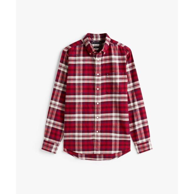 トミー ヒルフィガー（Tommy Hilfiger）/ヒーローフランネルタータンチェックシャツ_4