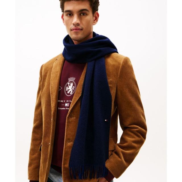 トミー ヒルフィガー（Tommy Hilfiger）/ヘリンボーン柄スカーフ_7