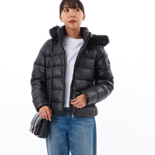 【NEW】トミー ヒルフィガー（Tommy Hilfiger）/グロスダウンスリムジャケット