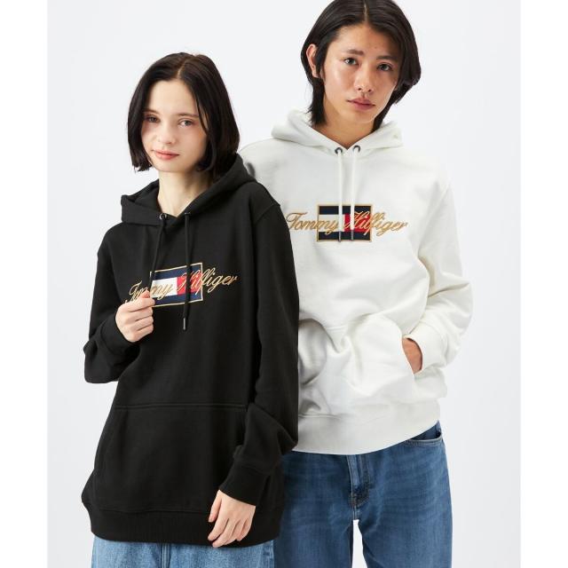 トミー ヒルフィガー（Tommy Hilfiger）/ゴールドエンブロイダーフーディー