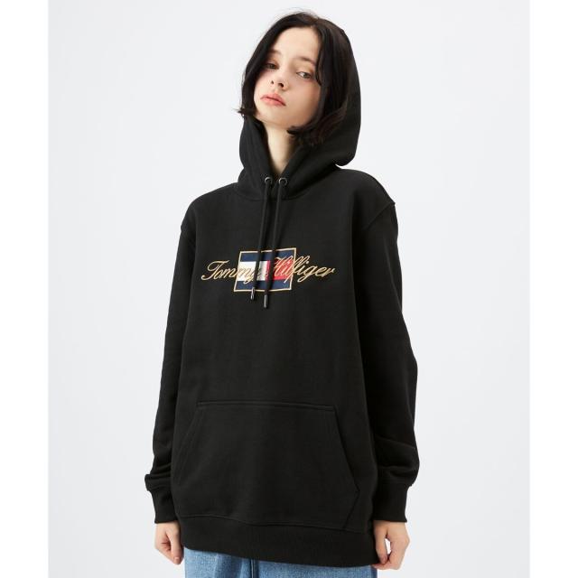 トミー ヒルフィガー（Tommy Hilfiger）/ゴールドエンブロイダーフーディー